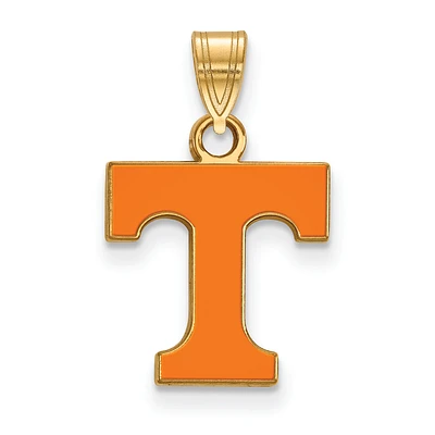 Women's Tennessee Volunteers Gold Plated Small Enamel Pendant