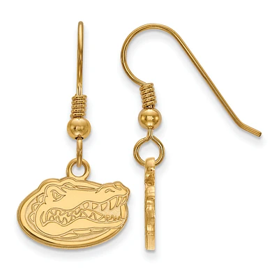 Women's Florida Gators Gold Plated XS Dangle Earrings