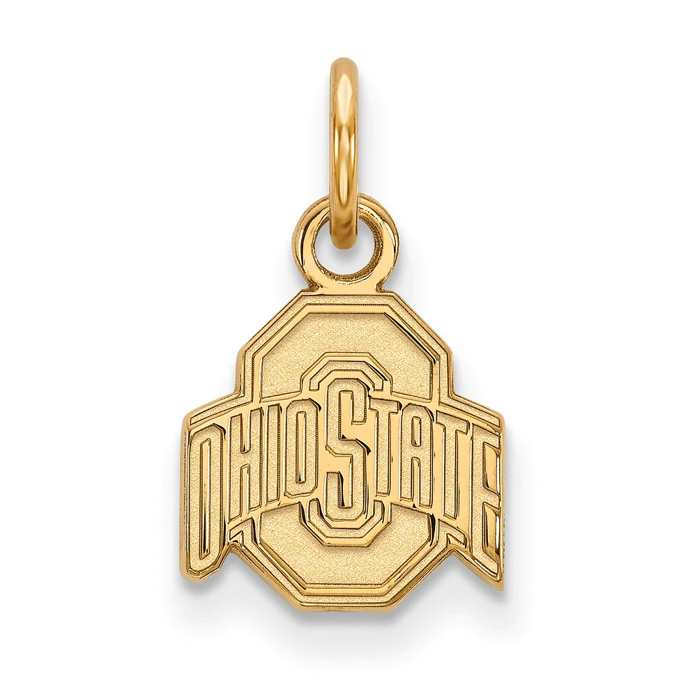 Women's Ohio State Buckeyes Gold Plated XS Pendant