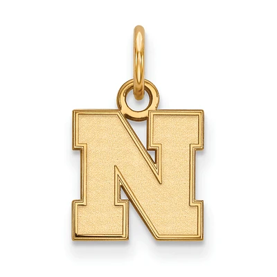 Women's Nebraska Huskers Gold Plated XS Pendant