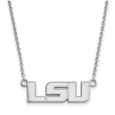 Women's LSU Tigers Sterling Silver Pendant Necklace