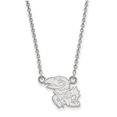 Women's Kansas Jayhawks Sterling Silver Pendant Necklace
