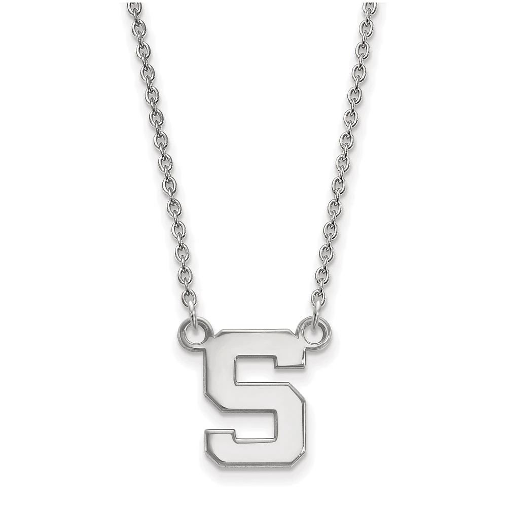 Women's Michigan State Spartans Sterling Silver Pendant Necklace