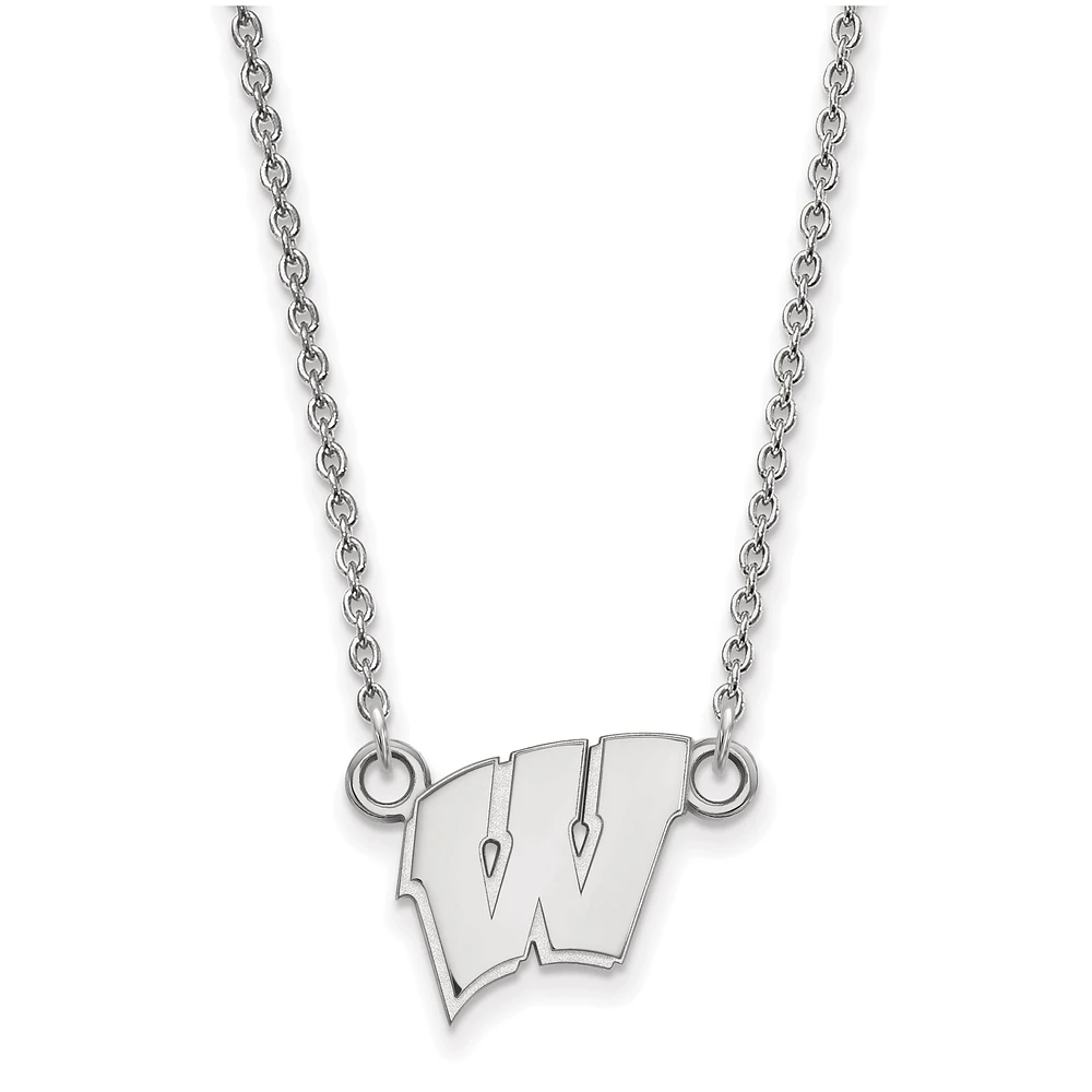 Women's Wisconsin Badgers Sterling Silver Pendant Necklace