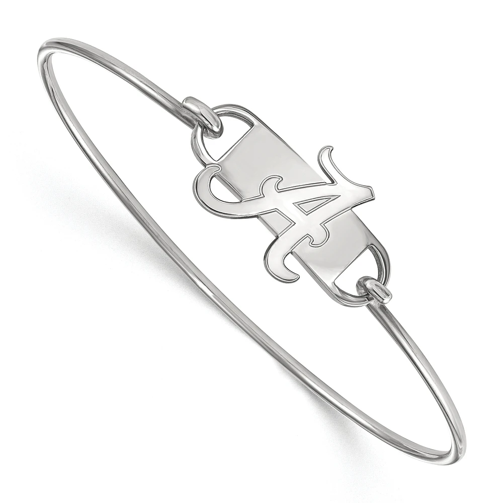 Women's Alabama Crimson Tide Sterling Silver Wire Bangle