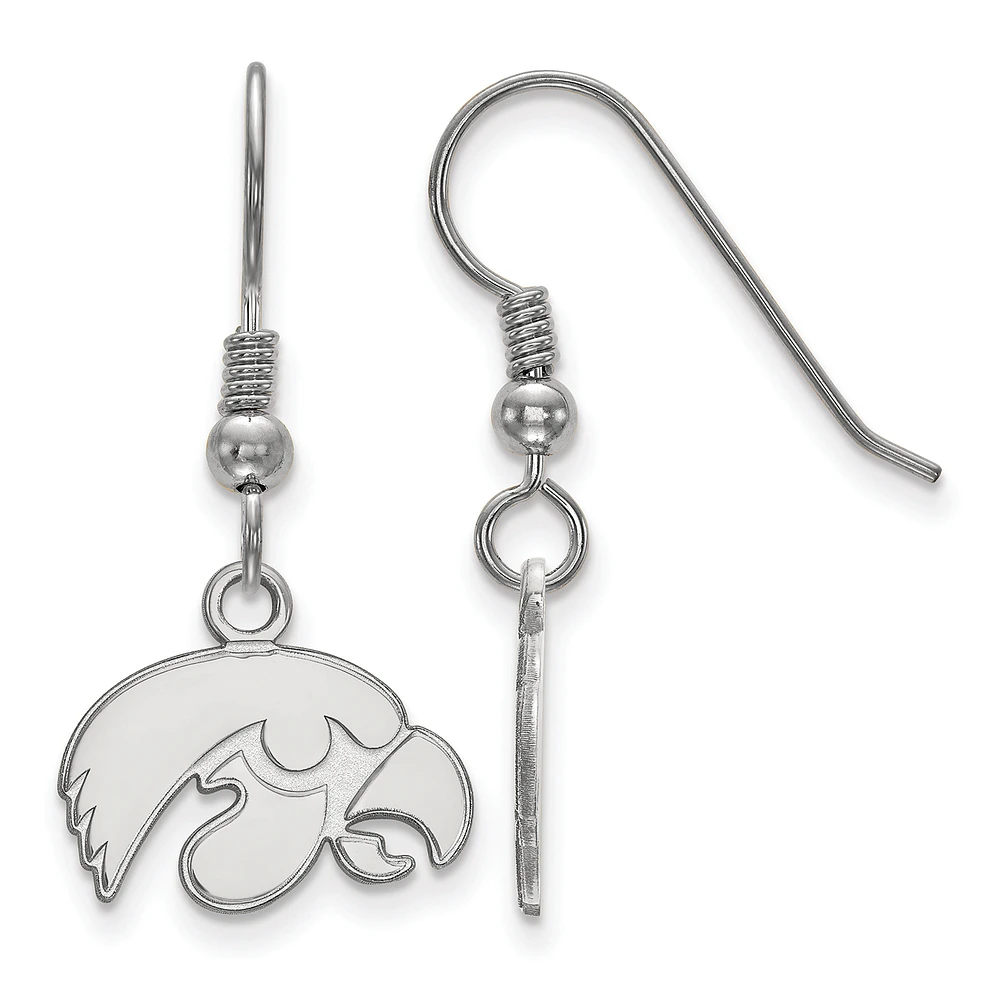 Women's Iowa Hawkeyes Sterling Silver XS Dangle Earrings