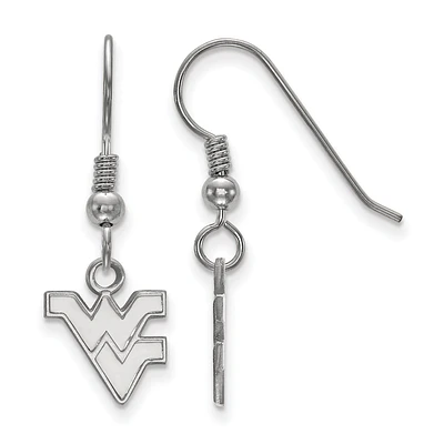 Women's West Virginia Mountaineers Sterling Silver XS Dangle Earrings