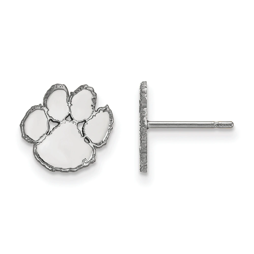 Women's Clemson Tigers Sterling Silver XS Post Earrings