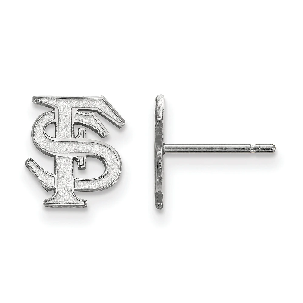 Women's Florida State Seminoles Sterling Silver XS Post Earrings