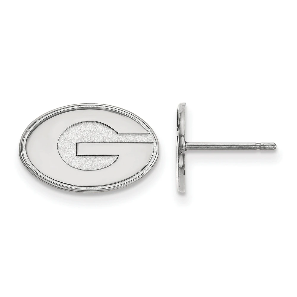 Women's Georgia Bulldogs Sterling Silver XS Post Earrings