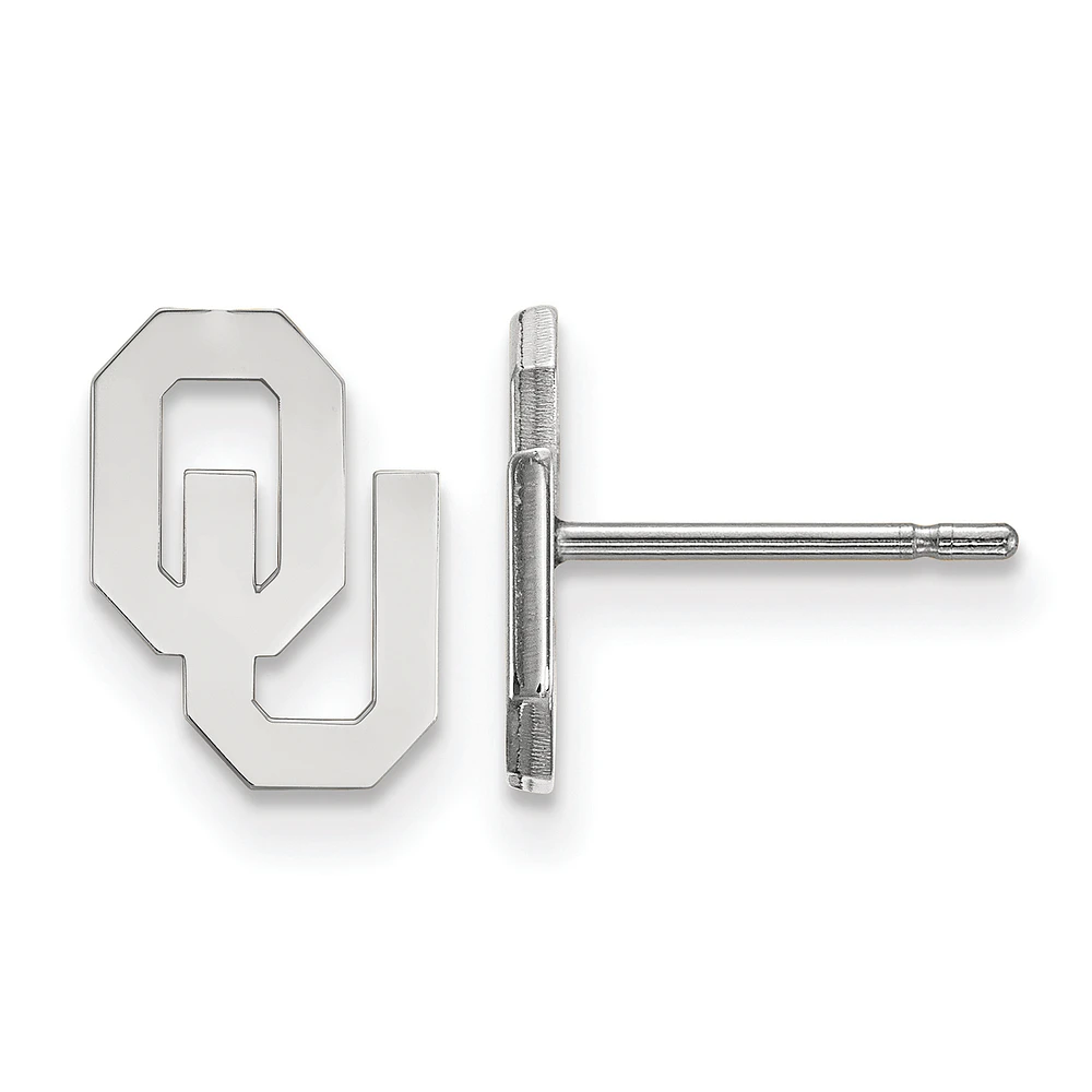 Women's Oklahoma Sooners Sterling Silver XS Post Earrings
