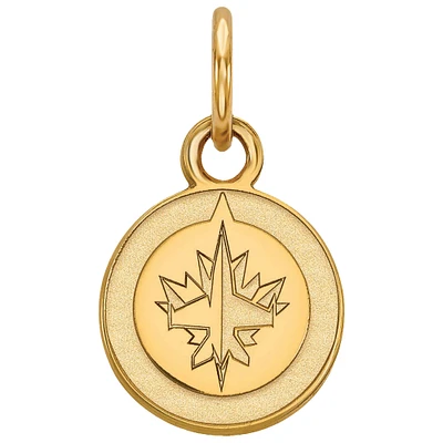 Women's Winnipeg Jets Gold Plated XS Pendant