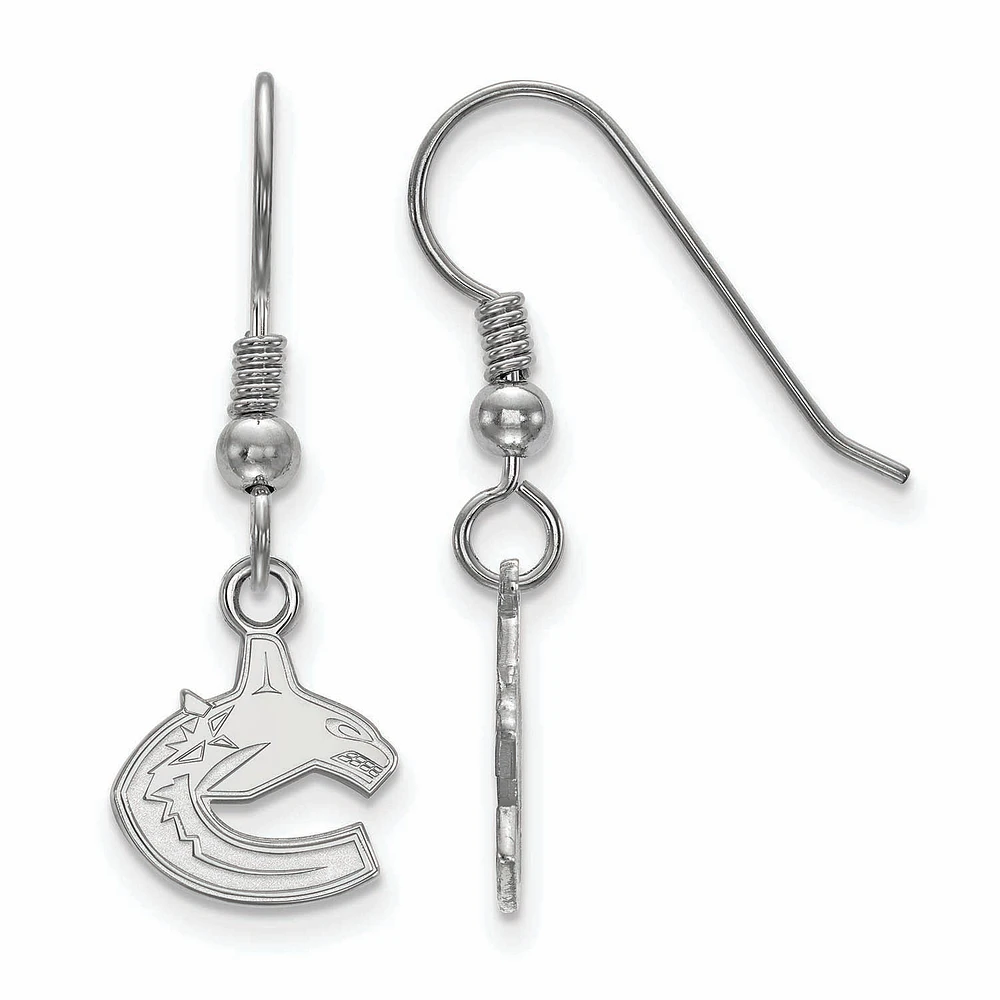 Women's Vancouver Canucks Sterling Silver XS Dangle Earrings