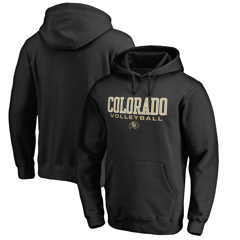 Men's Black Colorado Buffaloes Team Unity Volleyball Pullover Hoodie