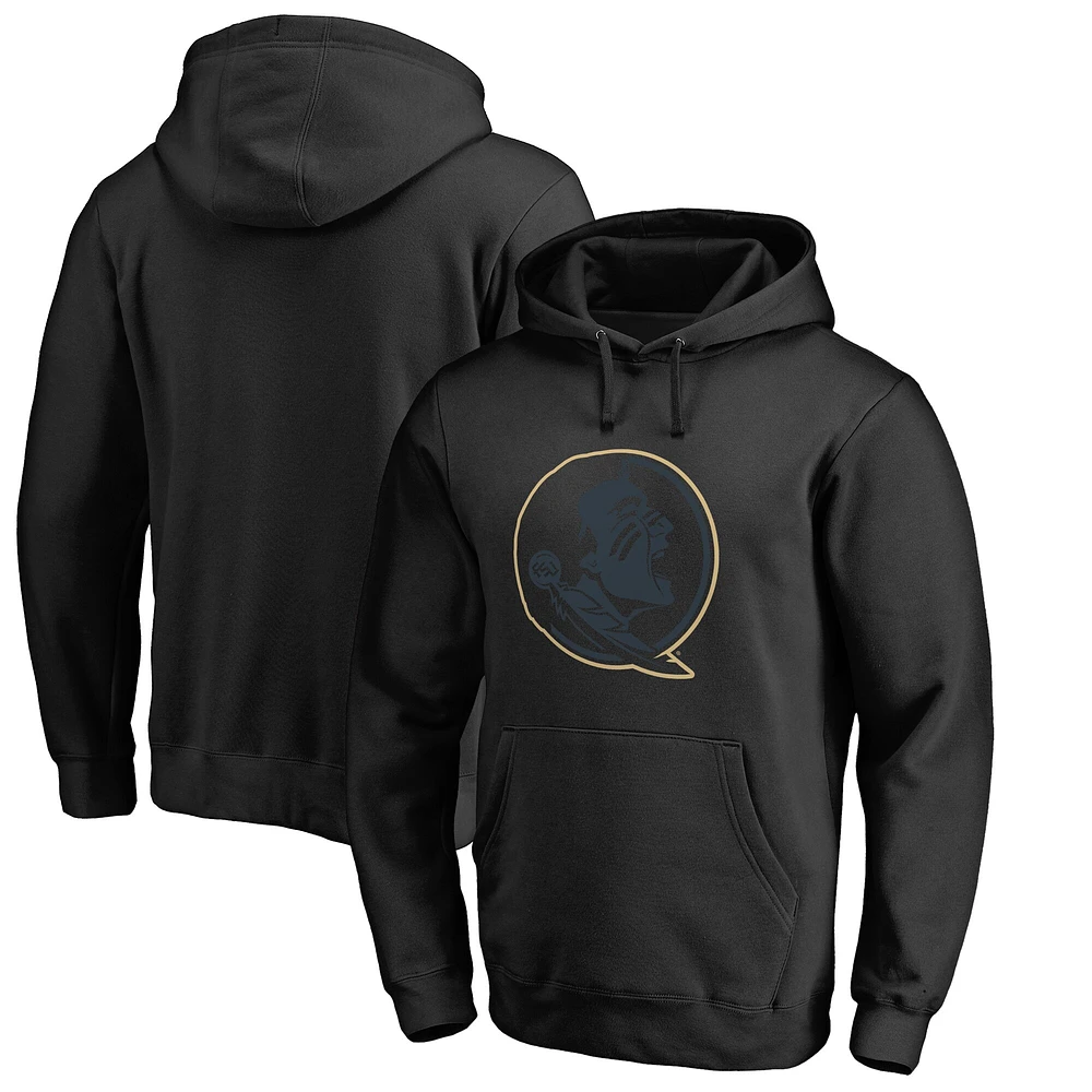 Men's Black Florida State Seminoles Taylor Pullover Hoodie