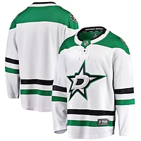 Men's Fanatics White Dallas Stars Breakaway Away Jersey