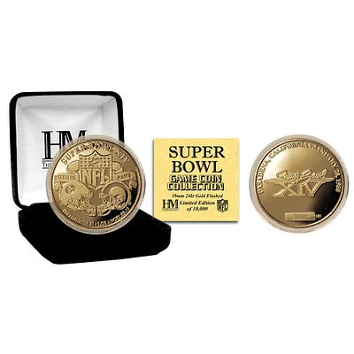 Highland Mint Pittsburgh Steelers Super Bowl XIV Flip Coin
