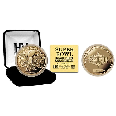 Highland Mint Denver Broncos Super Bowl XXXII Flip Coin