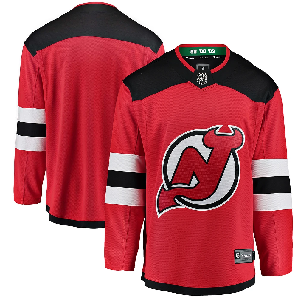 Youth Fanatics Red New Jersey Devils Breakaway Home Jersey