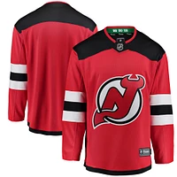 Youth Fanatics Red New Jersey Devils Breakaway Home Jersey