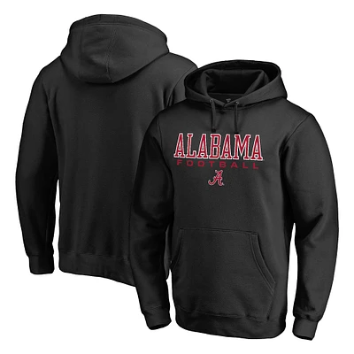 Men's Black Alabama Crimson Tide Team Unity Football Pullover Hoodie
