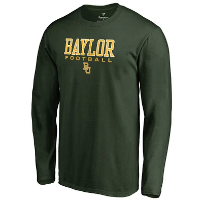 Men's Green Baylor Bears Team Unity Football Long Sleeve T-Shirt