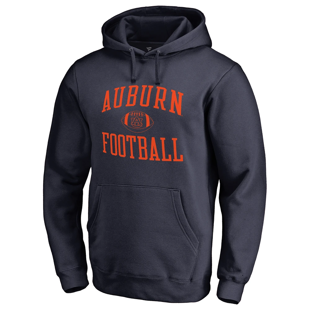 Men's Navy Auburn Tigers First Sprint Pullover Hoodie