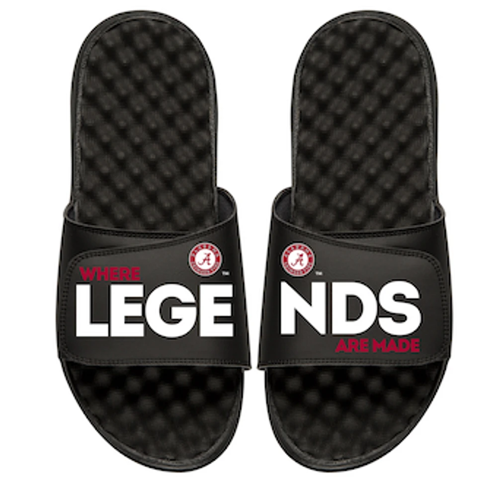 Men's ISlide Black Alabama Crimson Tide Legends Slide Sandals