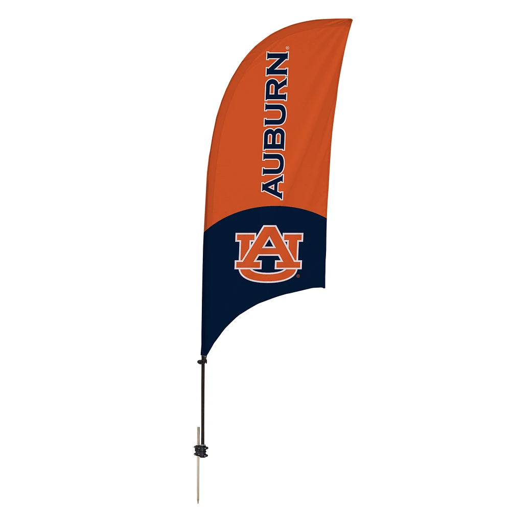 Auburn Tigers 7.5' Logo Razor Feather Stake Flag