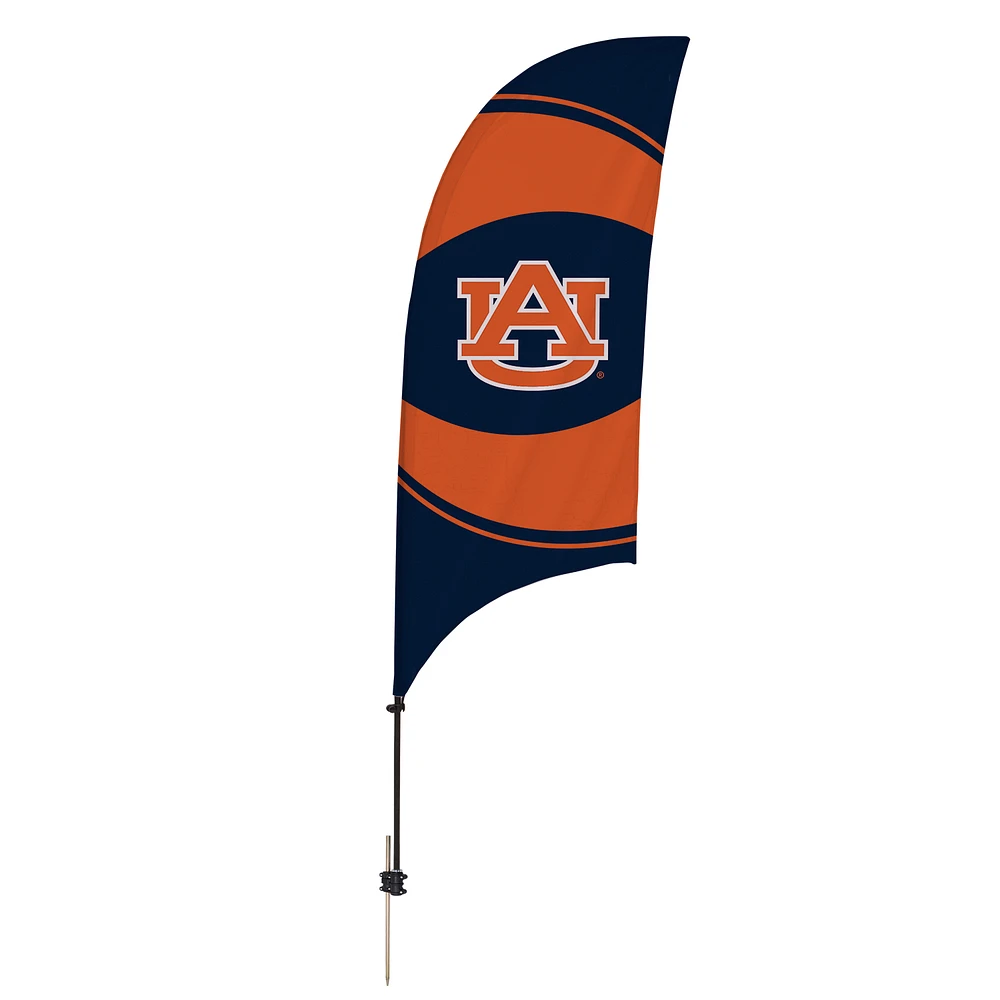 Auburn Tigers 7.5' Swirl Razor Feather Stake Flag