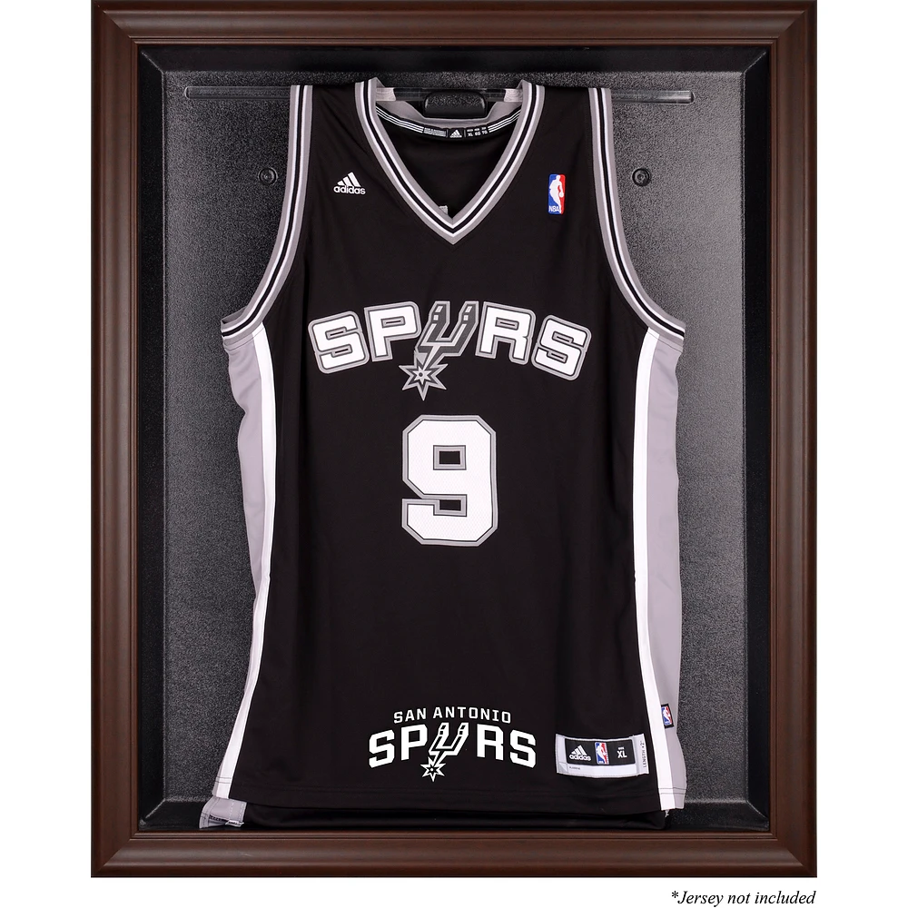 San Antonio Spurs Framed Brown Jersey Display Case
