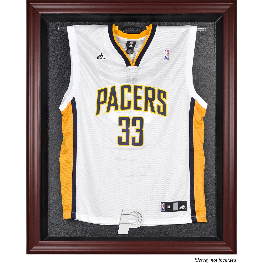 Indiana Pacers Framed Mahogany Team Logo Jersey Display Case