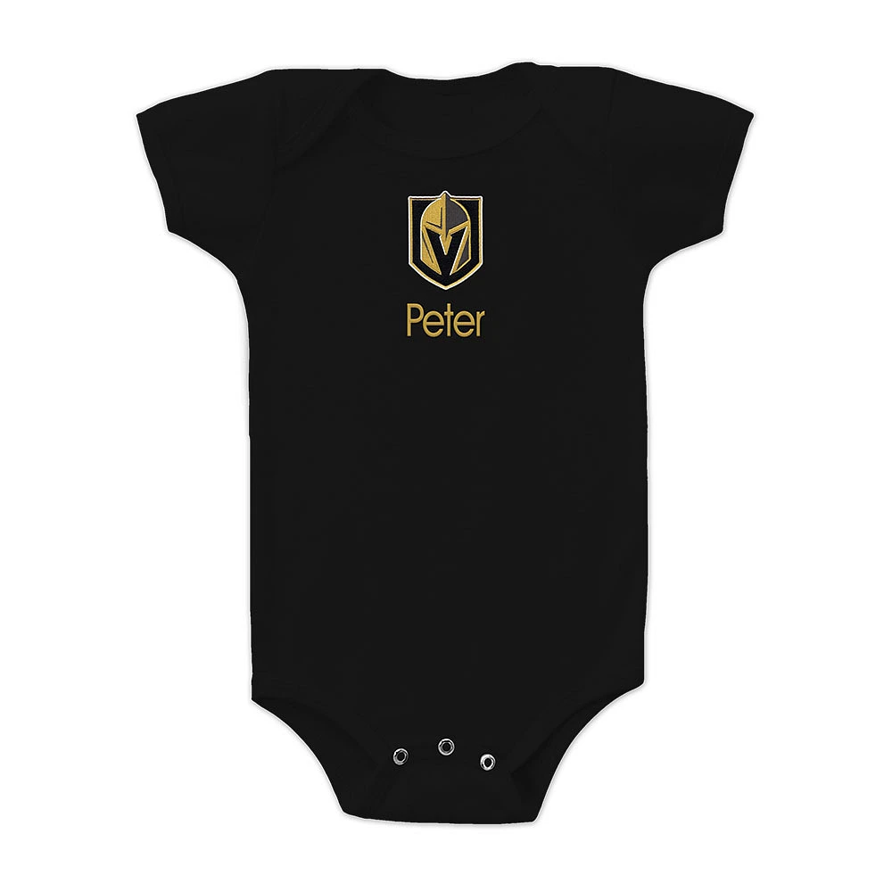 Infant Vegas Golden Knights Personalized Bodysuit