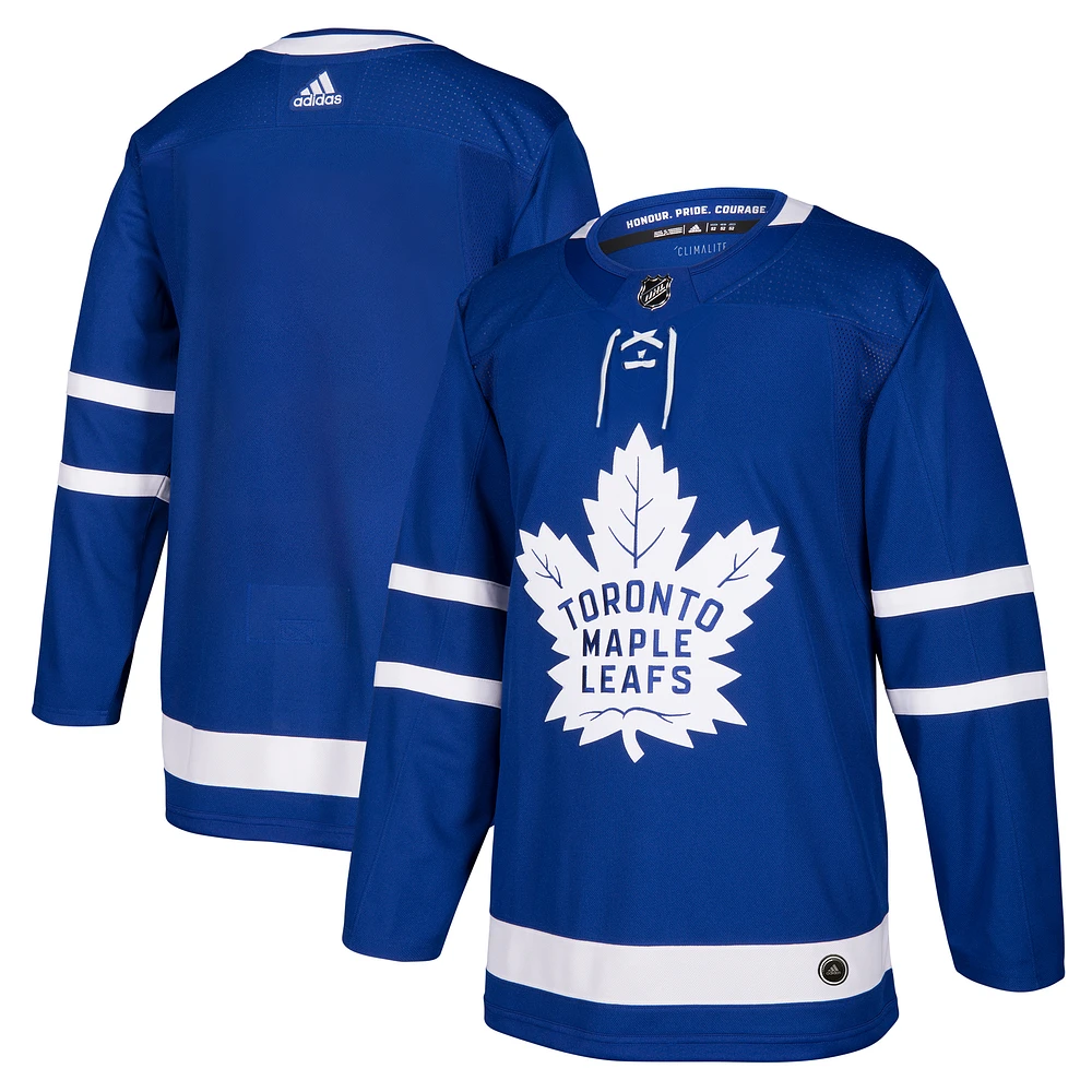 Men's adidas Blue Toronto Maple Leafs Home Authentic Blank Jersey