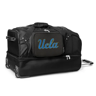 MOJO UCLA Bruins Black 27'' 2-Wheel Drop Bottom Rolling Duffel Bag