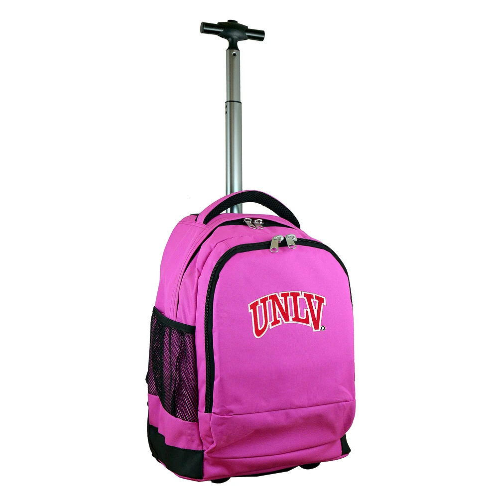 MOJO Gray UNLV Rebels 19'' Premium Wheeled Backpack