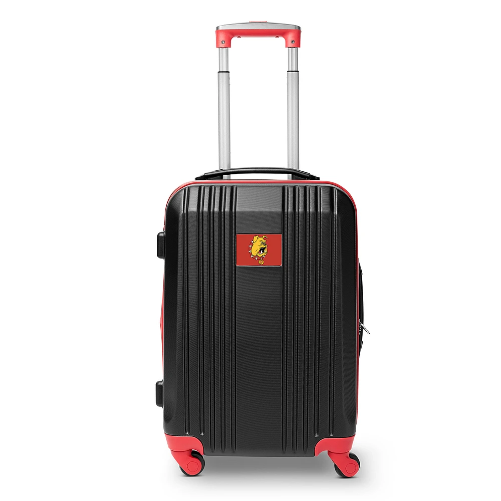 MOJO Red Ferris State Bulldogs 21" Hardcase Two-Tone Spinner Carry-On