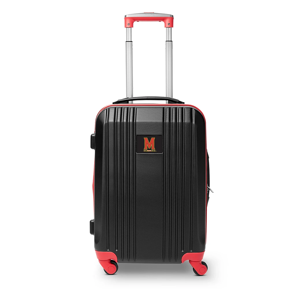 MOJO Red Maryland Terrapins 21" Hardcase Two-Tone Spinner Carry-On