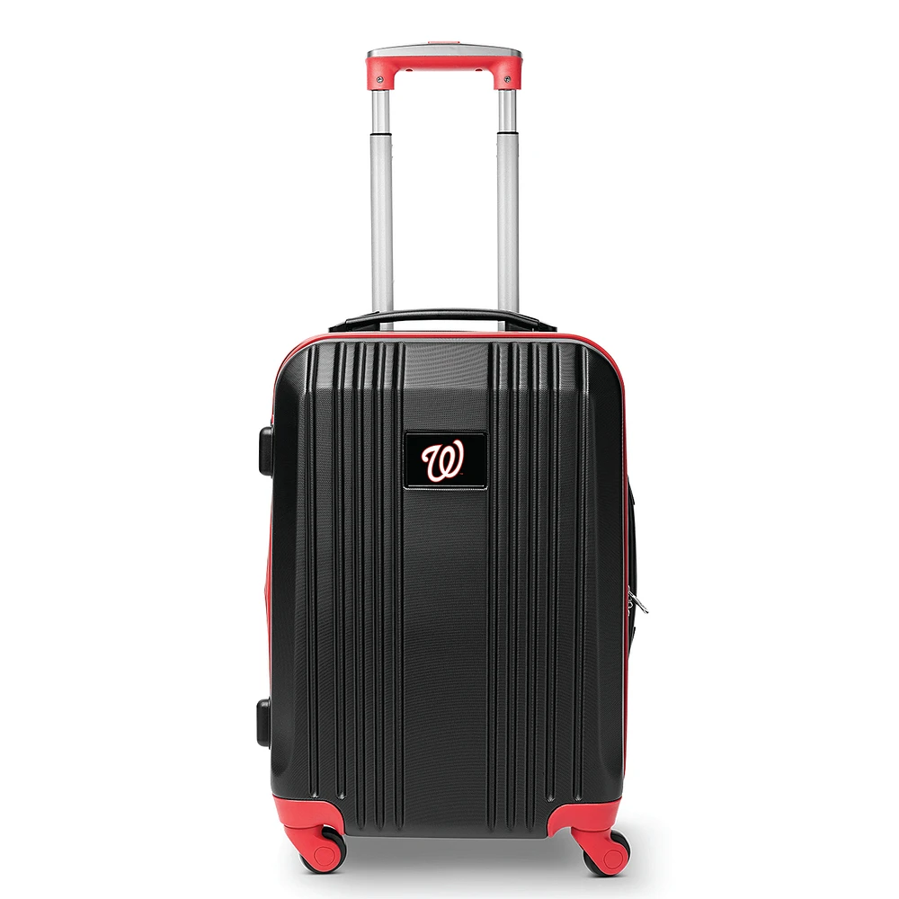 MOJO Red Washington Nationals 21" Hardcase Two-Tone Spinner Carry-On