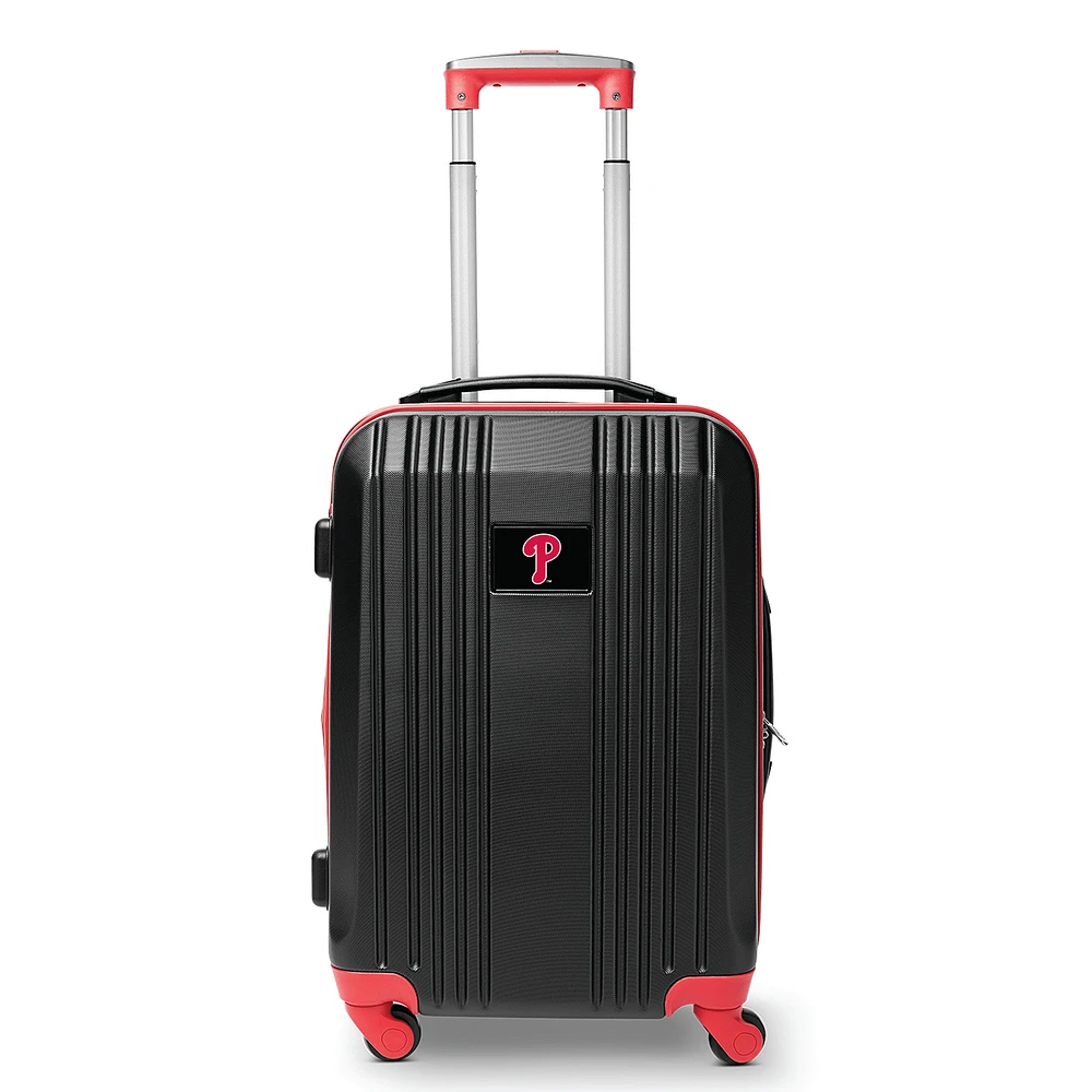 MOJO Red Philadelphia Phillies 21" Hardcase Two-Tone Spinner Carry-On