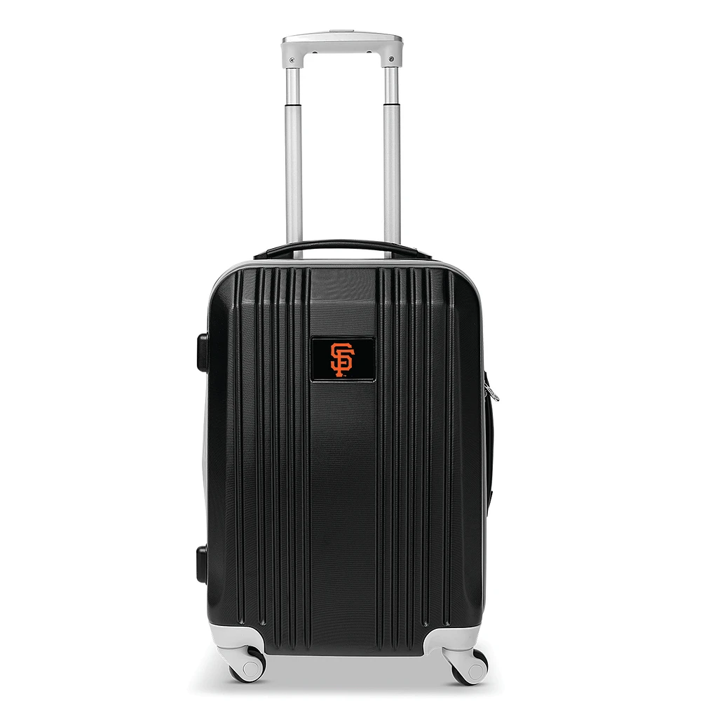 MOJO Black San Francisco Giants 21" Hardcase Two-Tone Spinner Carry-On