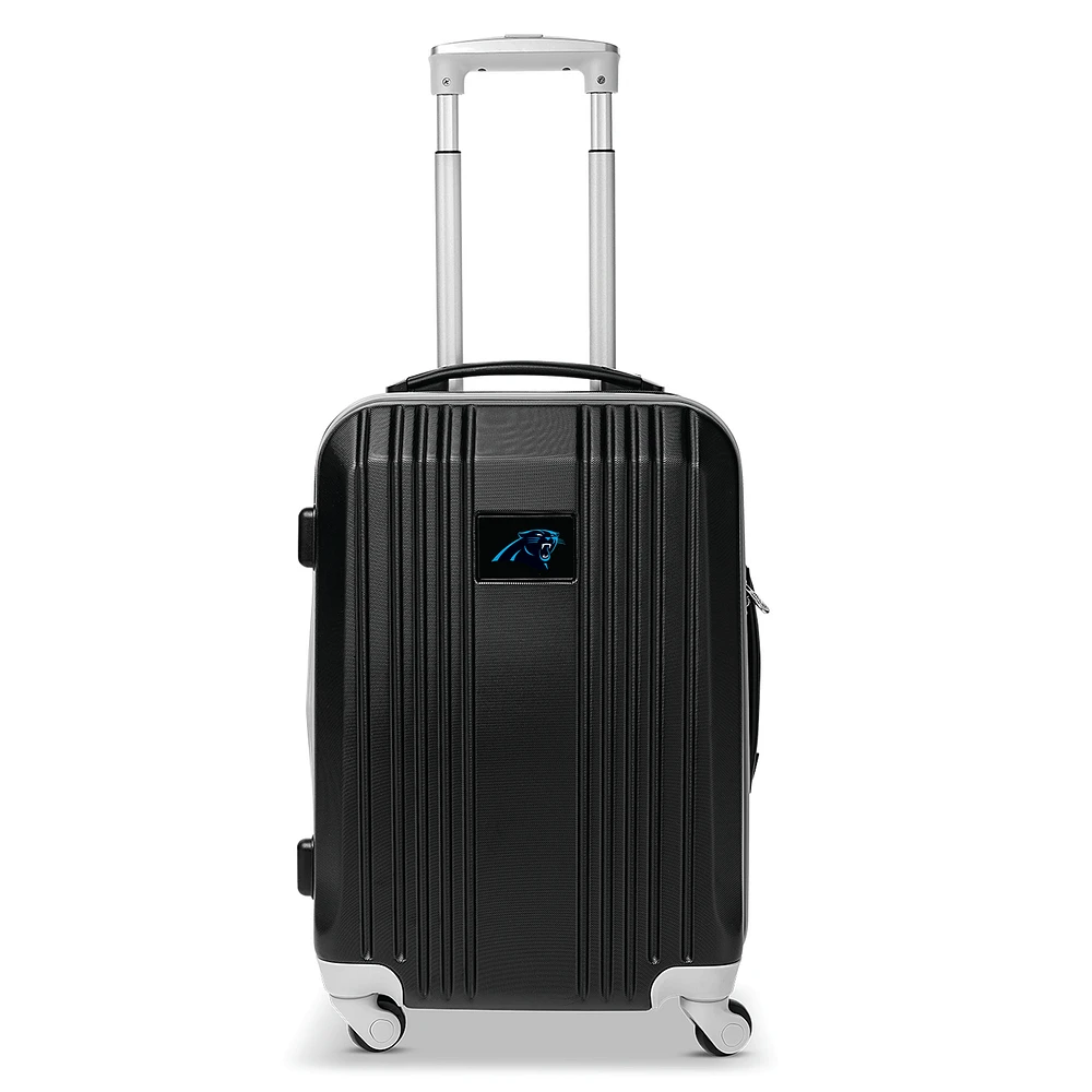 MOJO Black Carolina Panthers 21" Hardcase Two-Tone Spinner Carry-On