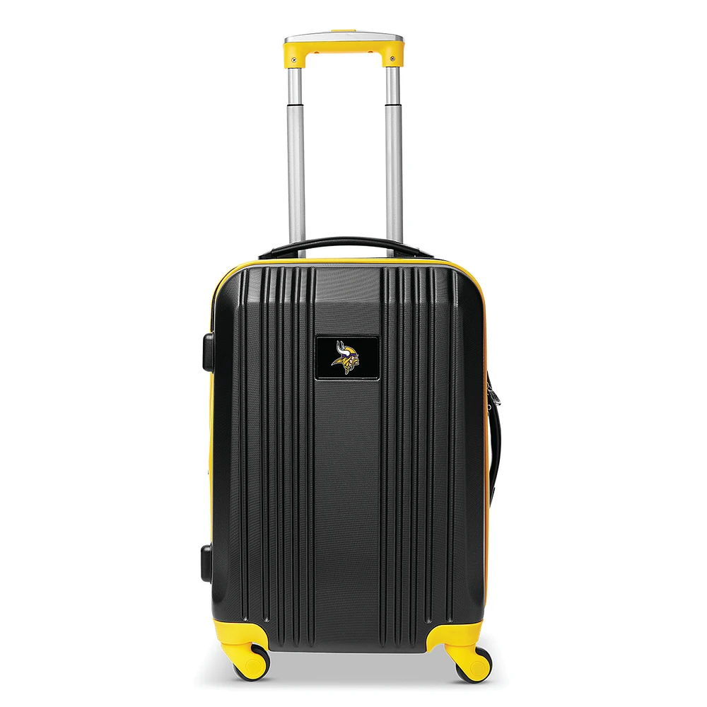 MOJO Black Minnesota Vikings 21" Hardcase Two-Tone Spinner Carry-On