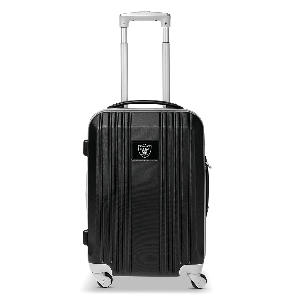 MOJO Black Las Vegas Raiders 21" Hardcase Two-Tone Spinner Carry-On