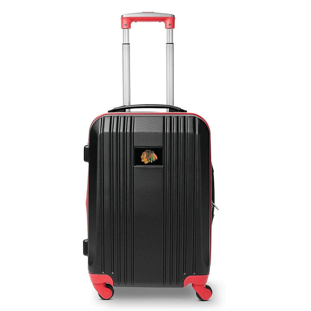 MOJO Red Chicago Blackhawks 21" Hardcase Two-Tone Spinner Carry-On