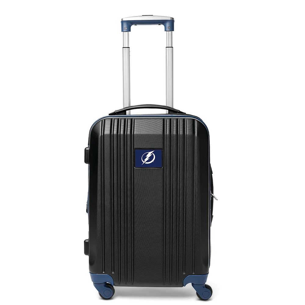 MOJO Navy Tampa Bay Lightning 21" Hardcase Two-Tone Spinner Carry-On