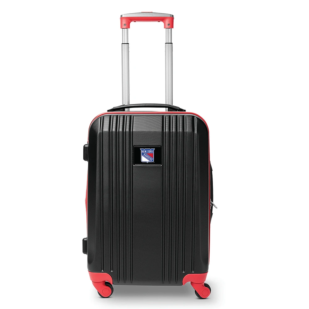 MOJO Red New York Rangers 21" Hardcase Two-Tone Spinner Carry-On