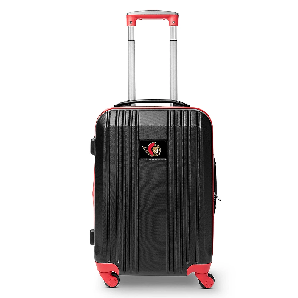 MOJO Red Ottawa Senators 21" Hardcase Two-Tone Spinner Carry-On