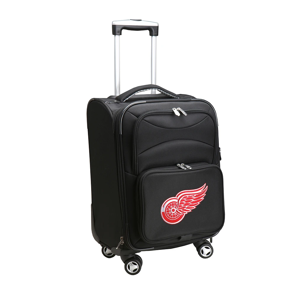 MOJO Black Detroit Red Wings 21" Softside Spinner Carry-On