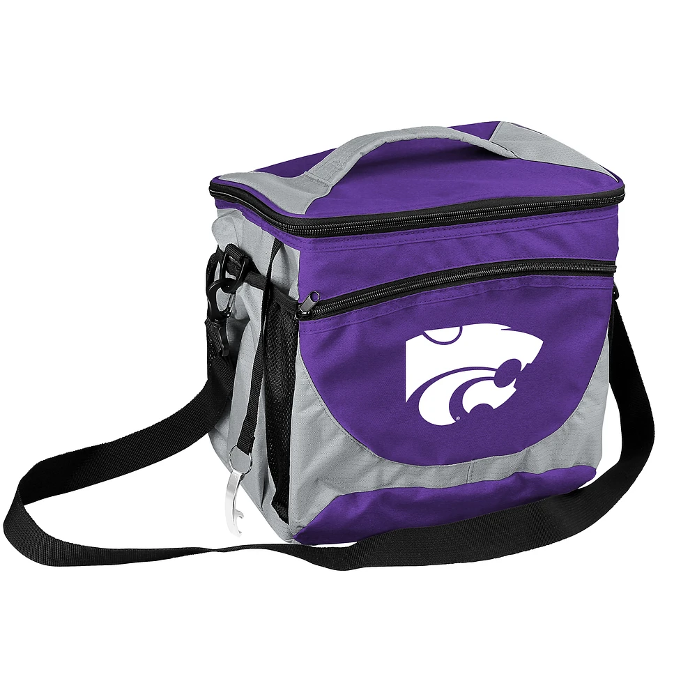 Kansas State Wildcats Logo 24-Can Cooler